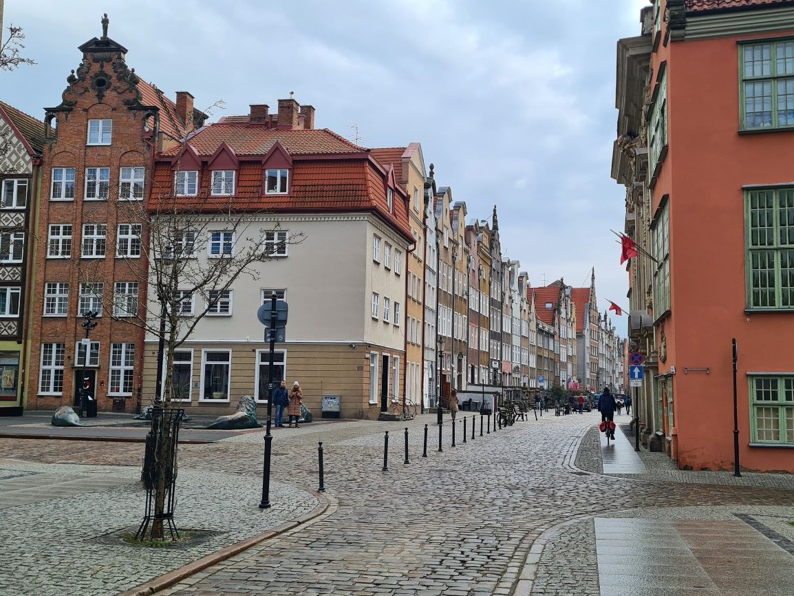 vanhankaupungin taloja gdanskissa